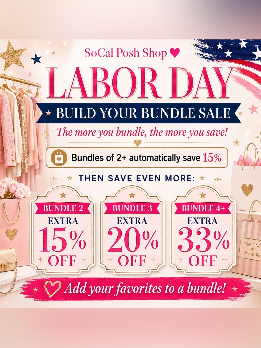 🇺🇸✨ LABOR DAY BUILD YOUR BUNDLE SALE! ✨🇺🇸